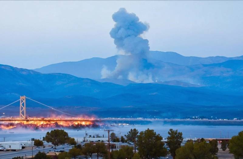 Fire threatens Reno, Nevada and tens of thousands are ordered to evacuate