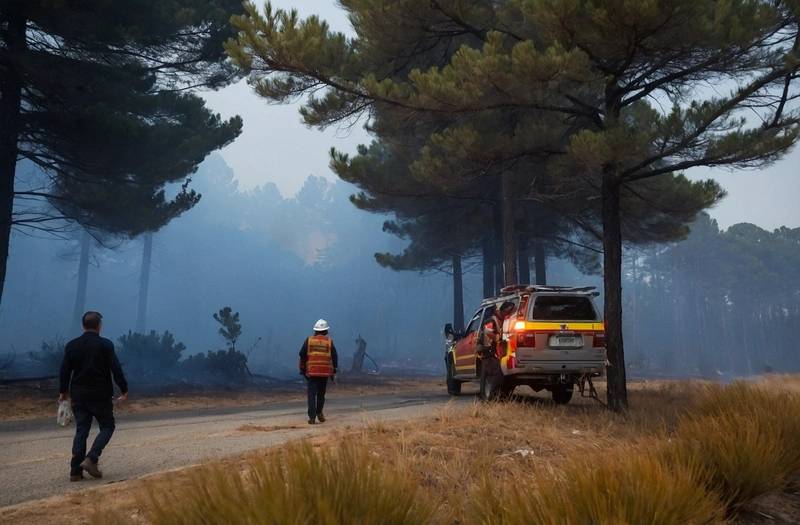 France evacuates 525 people as a new wildfire strikes pine forests in the southwest
