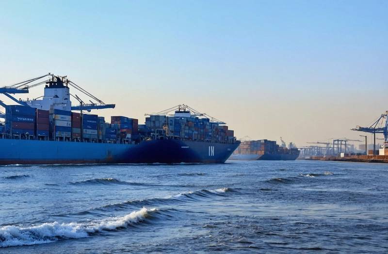 India's trade deficit in goods reaches 6-month high due to the Mideast conflict.