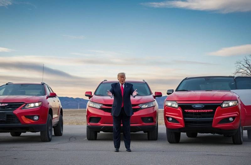 Trump threatens to impose 50% tariffs on cars and trucks imported from Canada amid a trade dispute