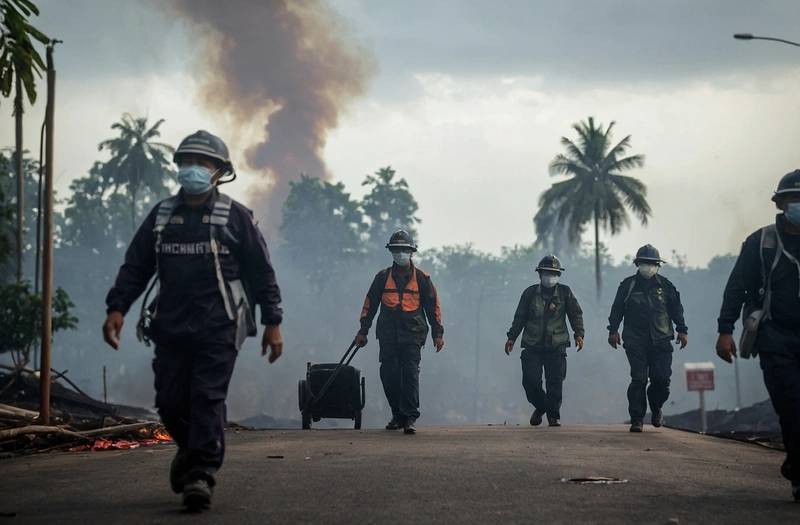 Health ministry: Indonesian wildfires double respiratory infections in a single week
