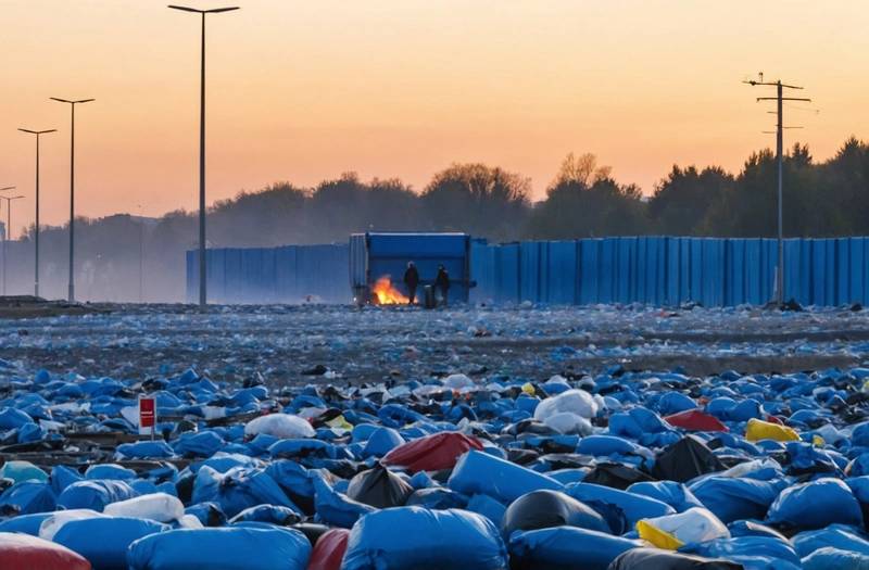 Zagreb waste cleanup delays prompt tens of thousands to protest