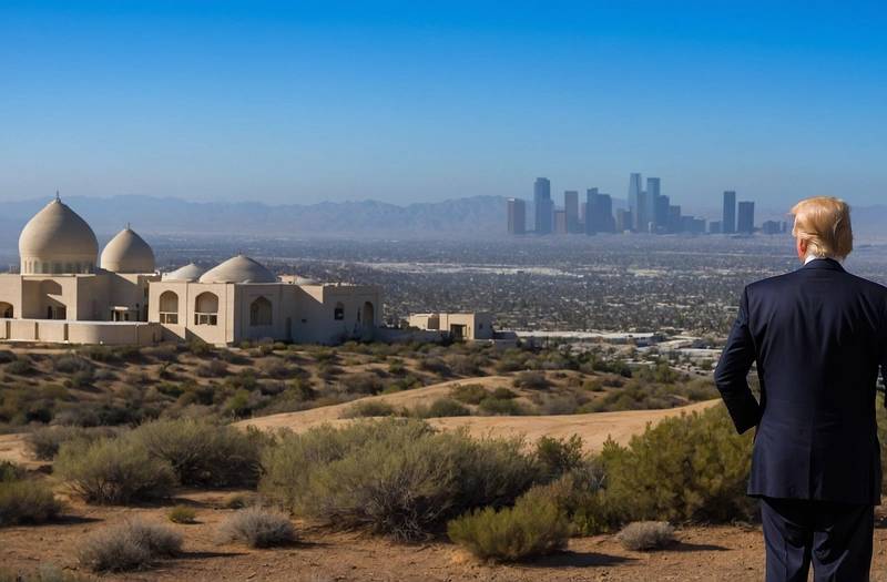 Trump's comment that Iran can 'take out Los Angeles' was misinterpreted
