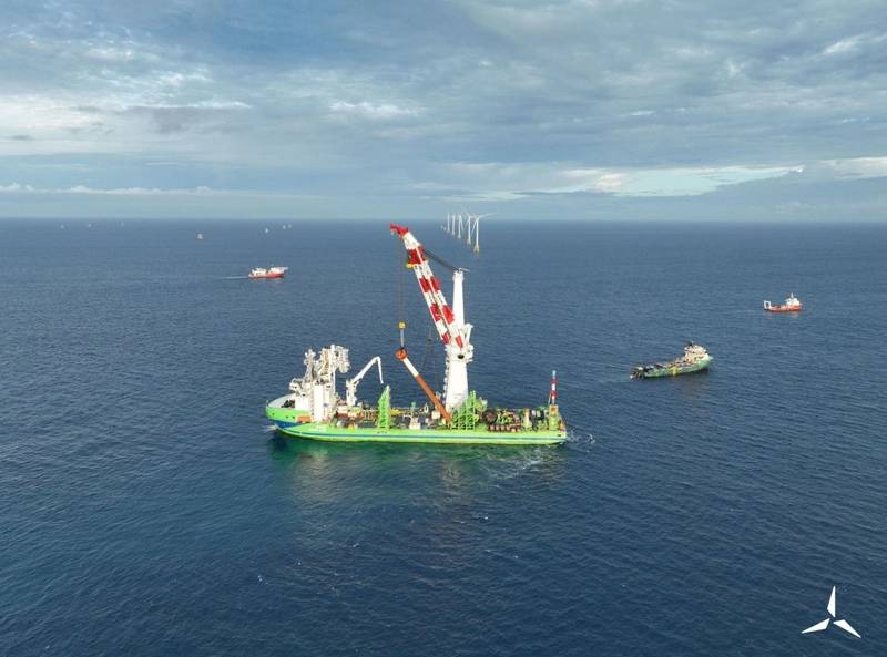 CDWE Wraps Up Pin Pile Installation Job for Taiwanese Offshore Wind Farm
