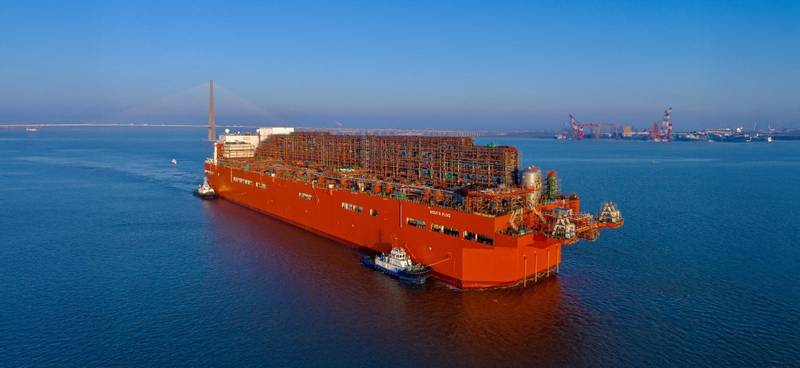 Nguya FLNG Unit to Set Sail for Next Phase of Eni's Congo LNG Project