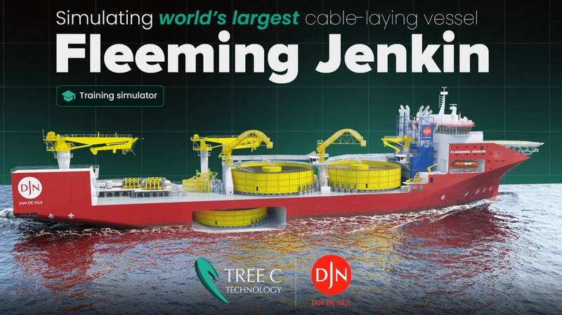 Jan De Nul’s Fleeming Jenkin CLV to Get Dedicated Training Simulator