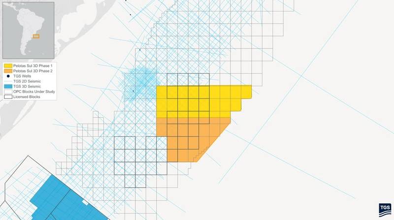 TGS, SLB Launch Multi-Client Pelotas Basin Seismic Survey off Brazil