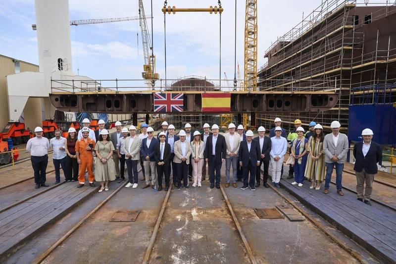 Construction Starts for World’s First Fully Electric CSOV
