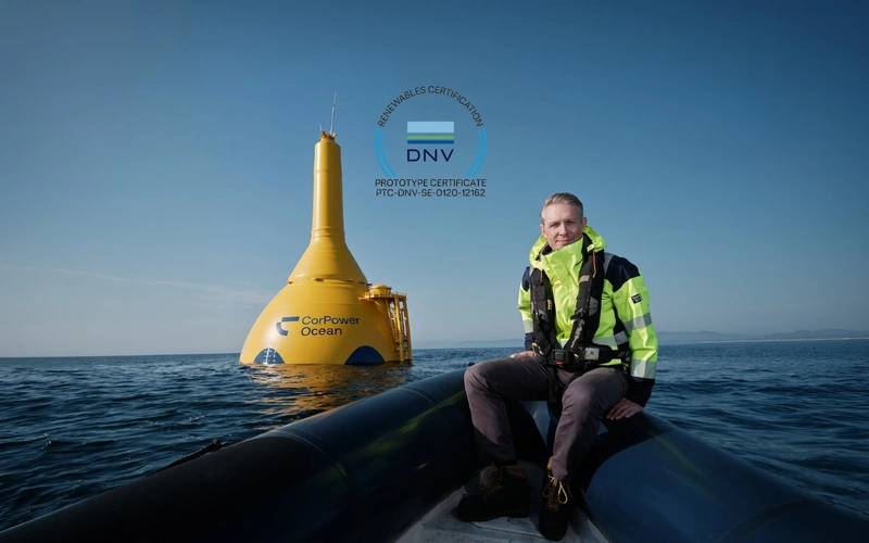 CorPower Gains World-First DNV Wave Energy Prototype Approval