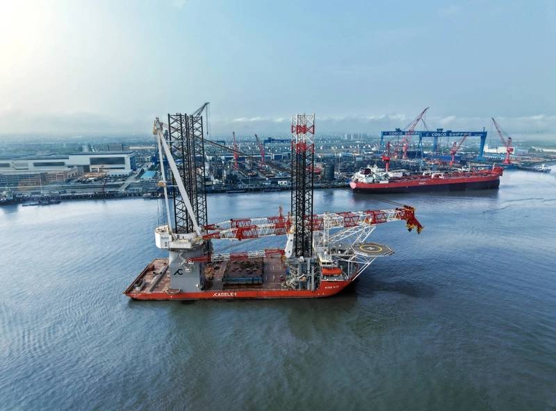 Cadeler Welcomes Wind Ace WTIV to its Fleet