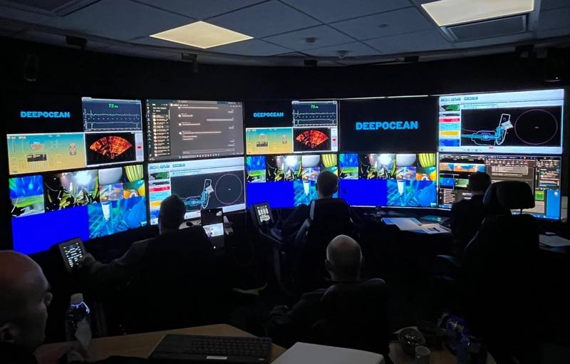 DeepOcean Carries Out First Onshore-Managed Subsea Intervention