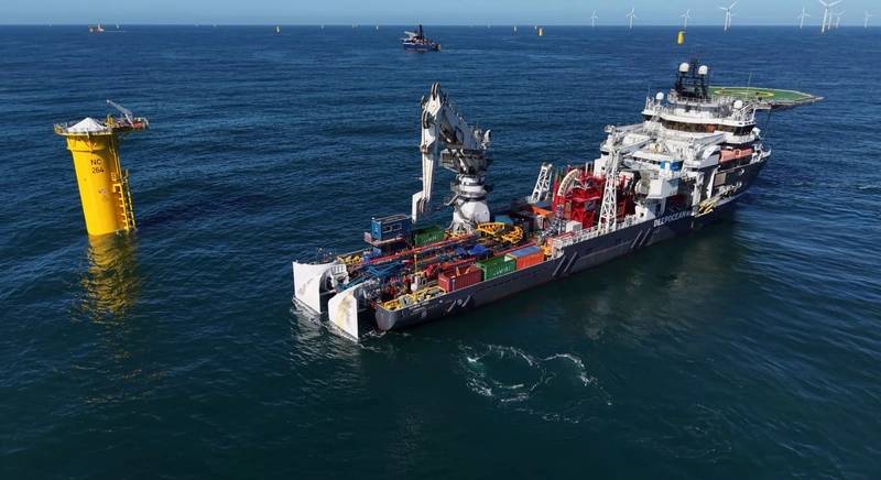 DeepOcean Installs Inter-Array Cables at Germany's Nordseecluster A