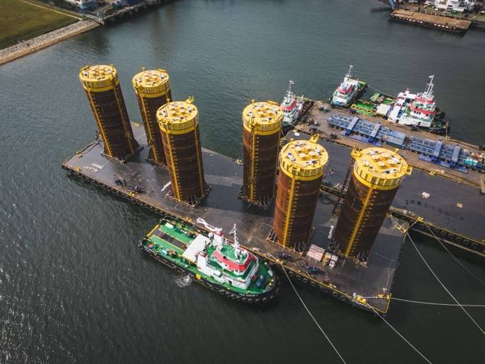 CFE Engineers Delivers Suction Piles for Chevron’s Jansz-lo Compression Project