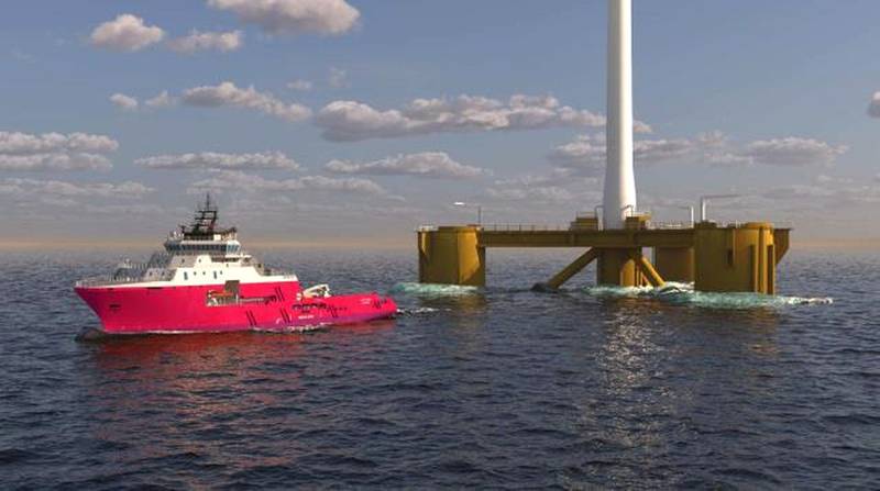 MOL, Fukada to Collaborate on T&I Vessels for Floating Wind Turbines