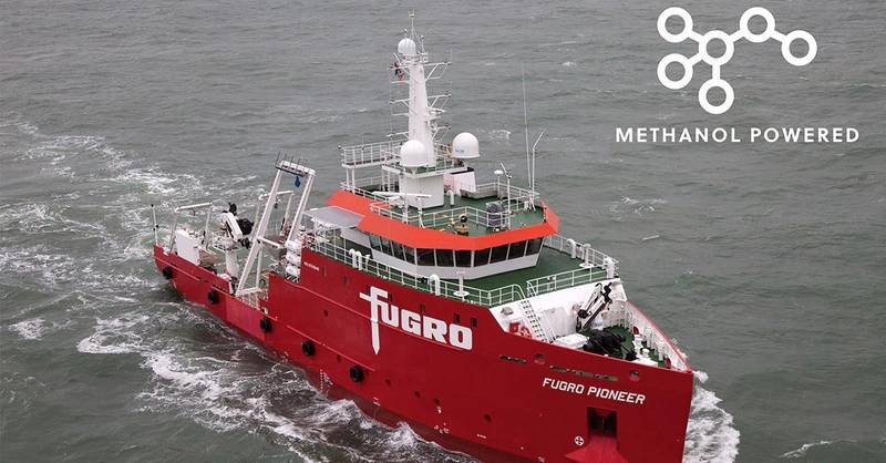 Fugro's Survey Vessel to Run on Methanol as Part of Dutch Push to Lower Emissions in Shipping