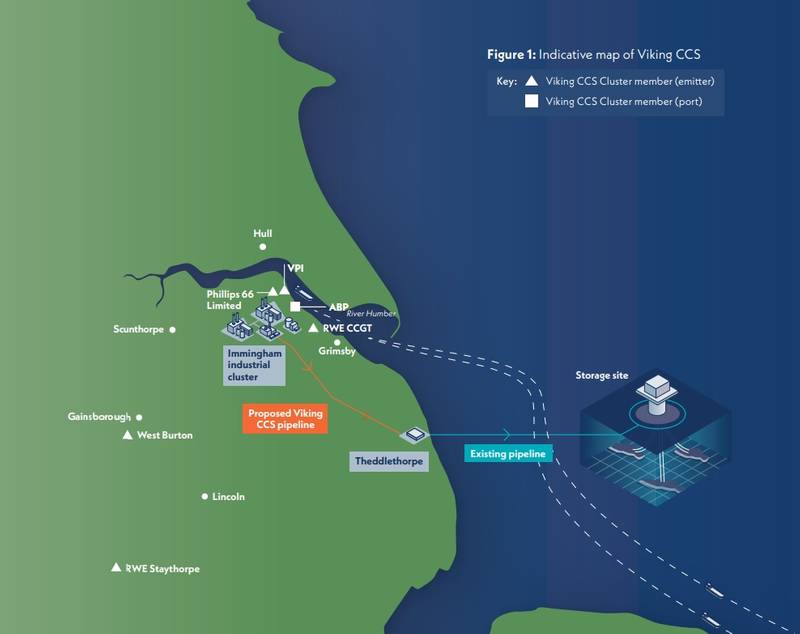 Harbour Energy, BP To Develop Viking CCS Project. FID Expected In 2024