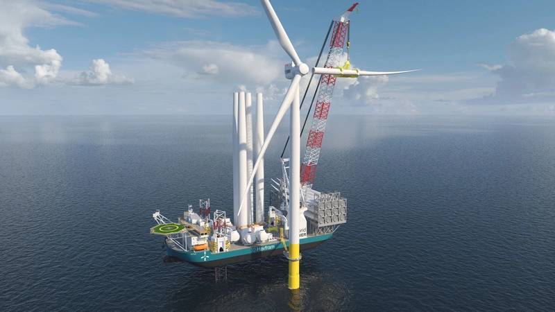 CIMC Raffles to Build 2nd Offshore Wind Turbine Installation Vessel for Havfram Wind