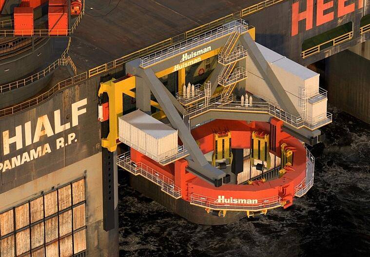 Offshore Wind: Heerema Marine Contractors Orders Motion Compensated Pile Gripper from Huisman