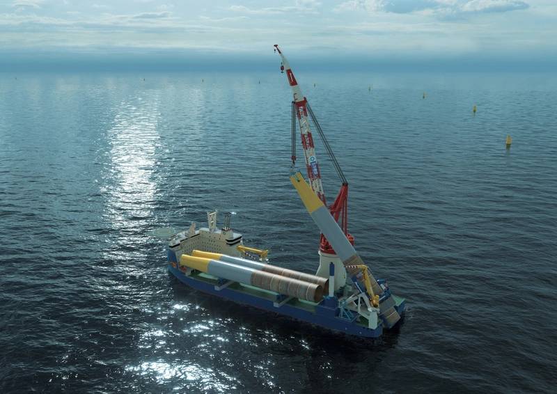 Huisman to Deliver Crane for Penta-Ocean’s Offshore Wind Heavy Lift Vessel