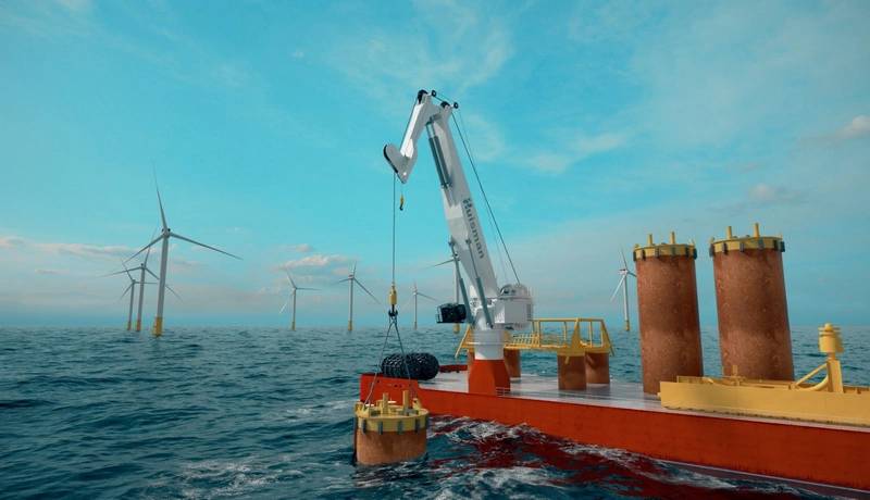 Huisman Books Two-Crane Order for Sea1 Offshore’s Vessels
