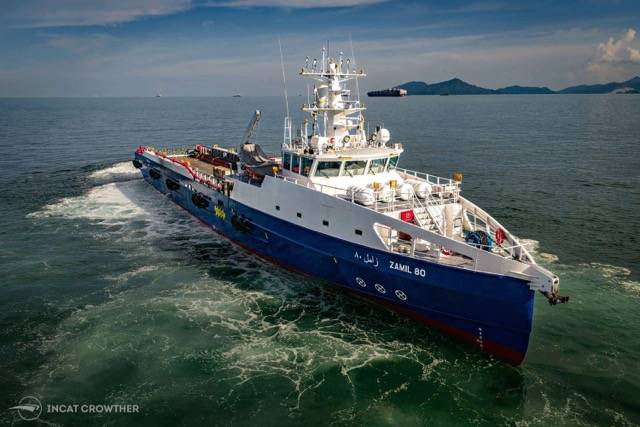 Incat Crowther to Build Fourth Fast Support Intervention Vessel