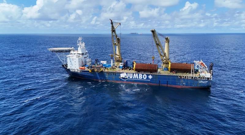 Jumbo Offshore Wraps Up Errea Wittu FPSO Mooring Pre-Lay in Guyana