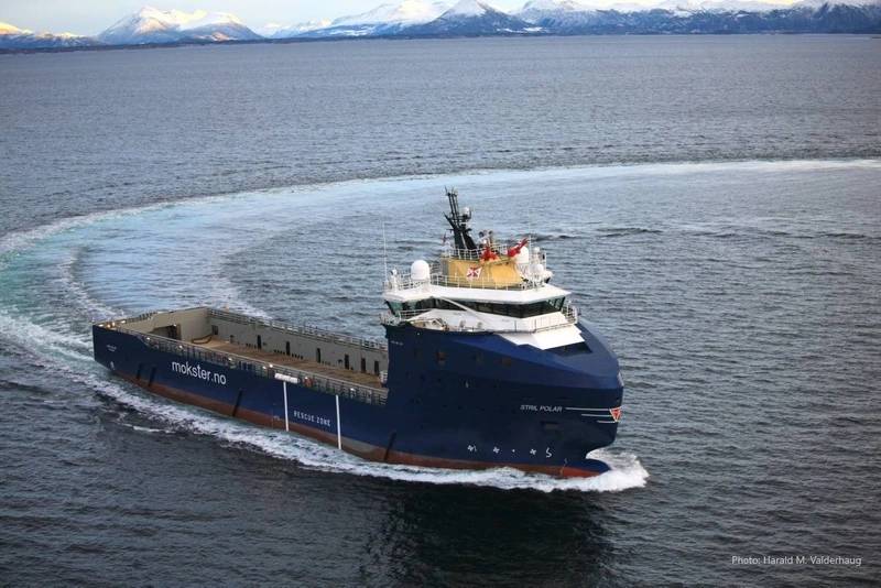 Aker BP Charters Møkster's Battery-powered Platform Supply Vessel