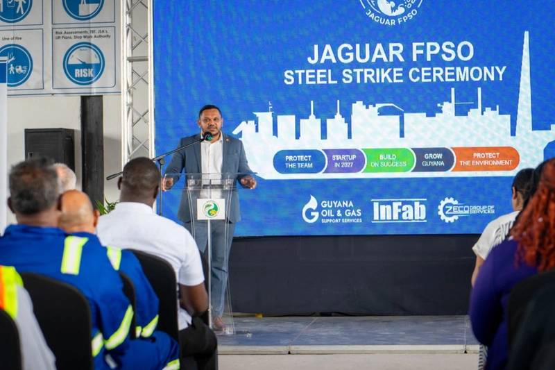 First Steel Cut for ExxonMobil’s Guyana Field-Bound FPSO Jaguar