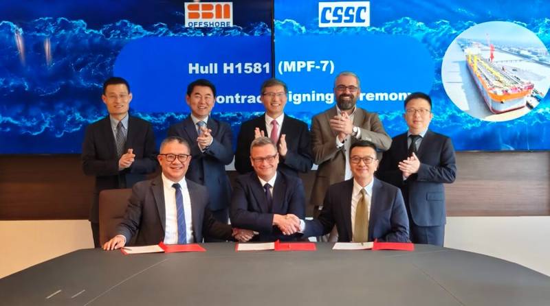 SBM Offshore, SWS Sign Deal for Seventh FPSO Hull