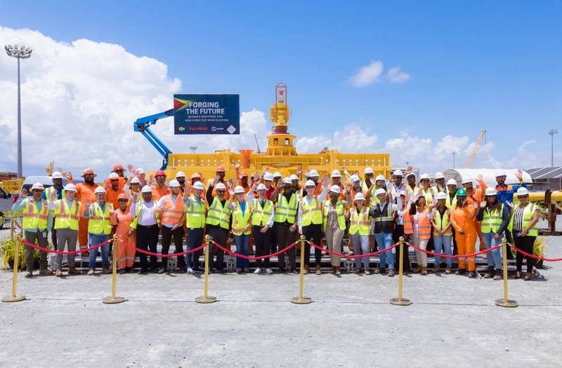 Guyana’s First: Saipem Builds Complex Subsea Structure for ExxonMobil’s Uaru Field