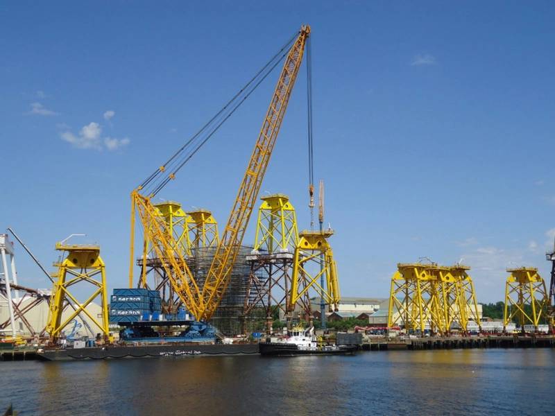 Empire Energy Offshore, Sarens Partner Up for US Offshore Wind