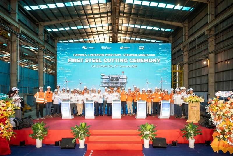 Formosa 4 Offshore Wind Substation Enters Fabrication Phase