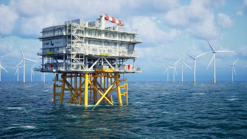 Smulders HSM Starts Construction of East Anglia TWO Offshore Substation