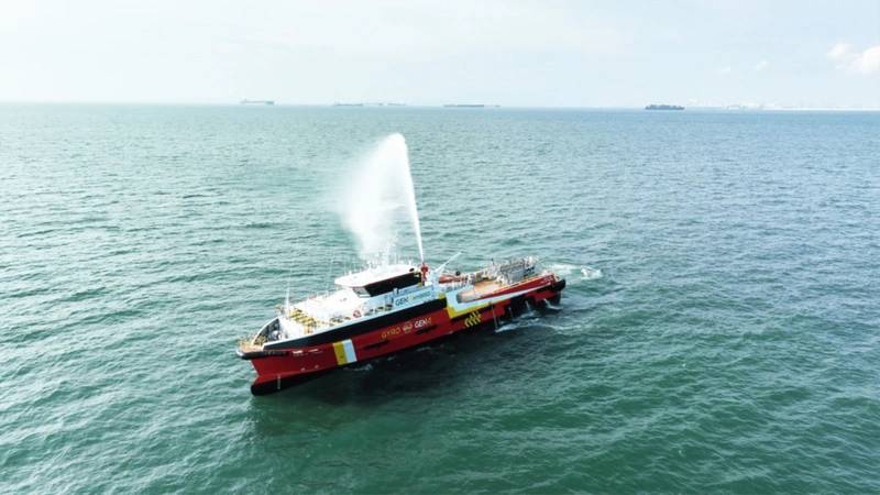 Malaysia’s First Hybrid Fast Crew Boat Launched