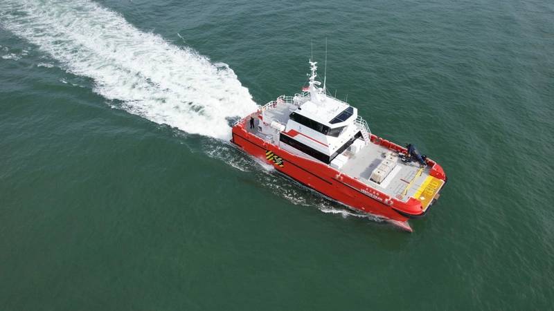 Strategic Marine Delivers First of Two CTVs for Ventus Marine