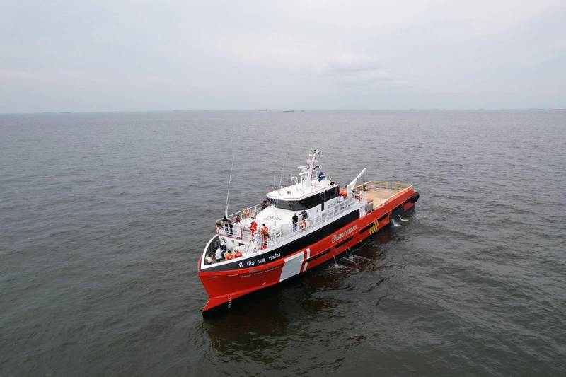 Strategic Marine Delivers Fourth Fast Crew Boat to Thai Firm