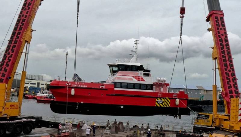 Strategic Marine Delivers CTV Newbuild to Taiwanese Customer