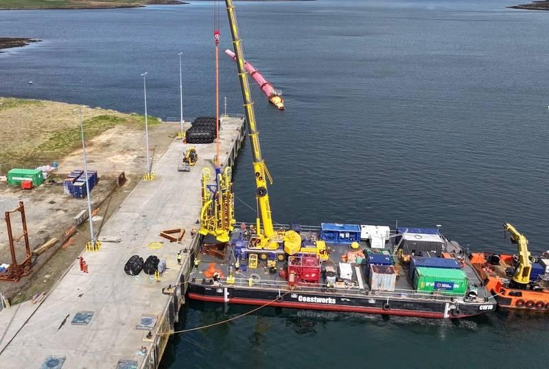 Subsea Micropiles Installs Micropile Anchor off Scotland