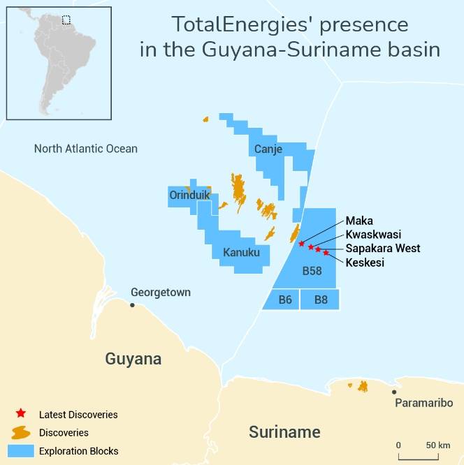 TotalEnergies Confirms Suriname Offshore Block Awards - Crude Oil ...