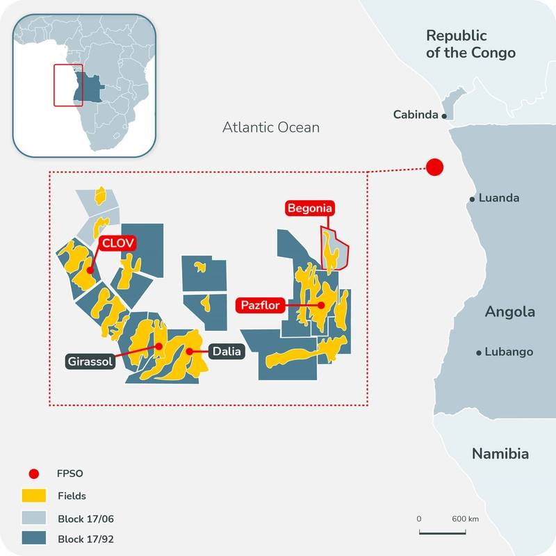 TotalEnergies Starts Up Two Subsea Tie-Back Projects in Angola