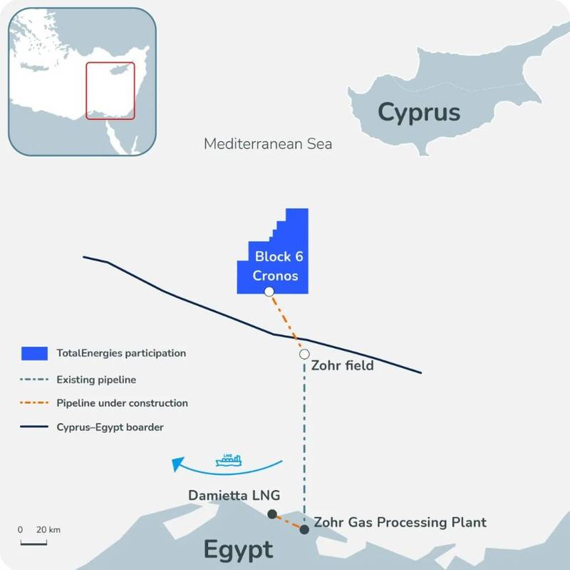 Eni Picks McDermott for Cronos Field Subsea Work off Cyprus