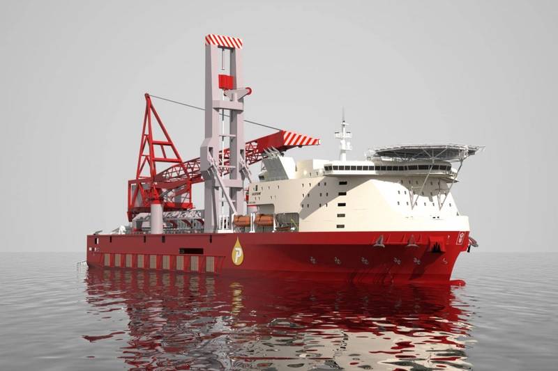 ZPMC Launches JSD 6000 Deepwater Heavylift Pipelay Vessel