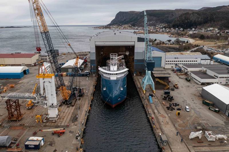 BS Offshore, Ulstein Verft Launch CSOV Newbuild (Photos)