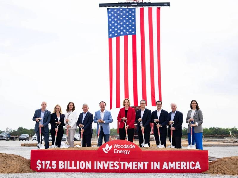 Woodside Marks Construction Milestone at $17.5B Louisiana LNG Scheme