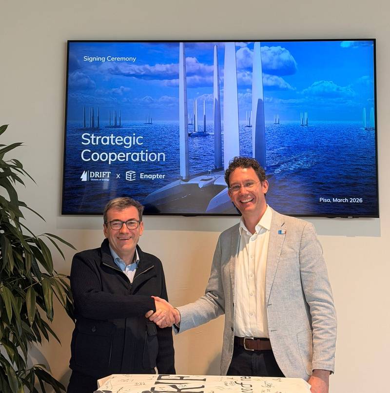DRIFT Energy, Enapter to Develop Marinized Electrolyzer Technology for Offshore Hydrogen