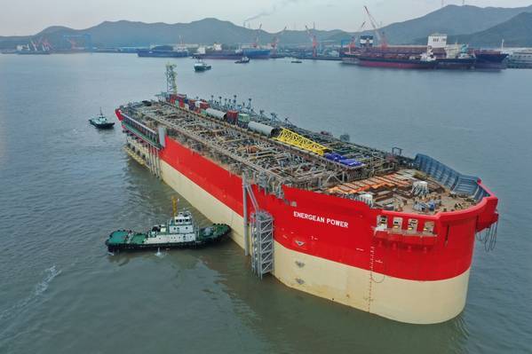 Energean Power FPSO Topside Installation Work Kicks Off