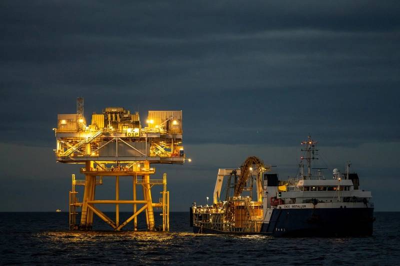 Inch Cape Offshore Wind Farm Installs Second Export Cable