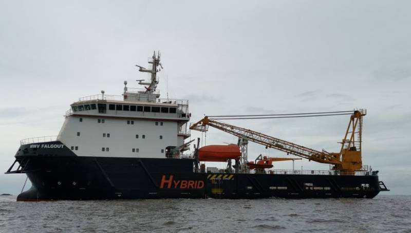 Hybrid Accommodation Vessel MWV Falgout Delivered