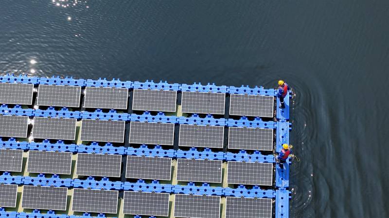 China Starts Up Offshore Solar Park