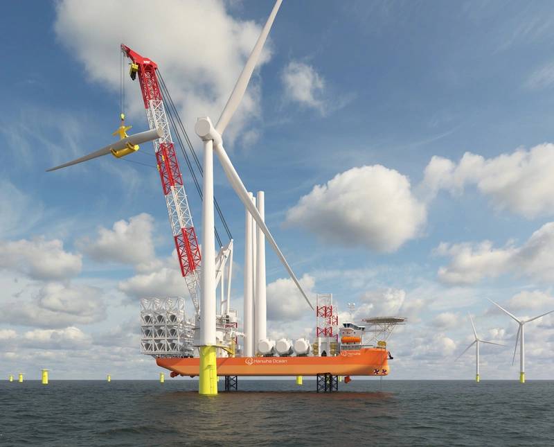 NOV’s GustoMSC to Design Korea’s Wind Turbine Installation Vessel